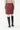 IVY Copenhagen IVY-Kylie Leather Mini Skirt Leather Burgundy