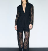 IVY Copenhagen IVY-Lara Lace Pant Jeans & Pants 9 Black