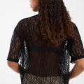 IVY Copenhagen IVY-Lara Lace Tee Tops & T-shirts 9 Black
