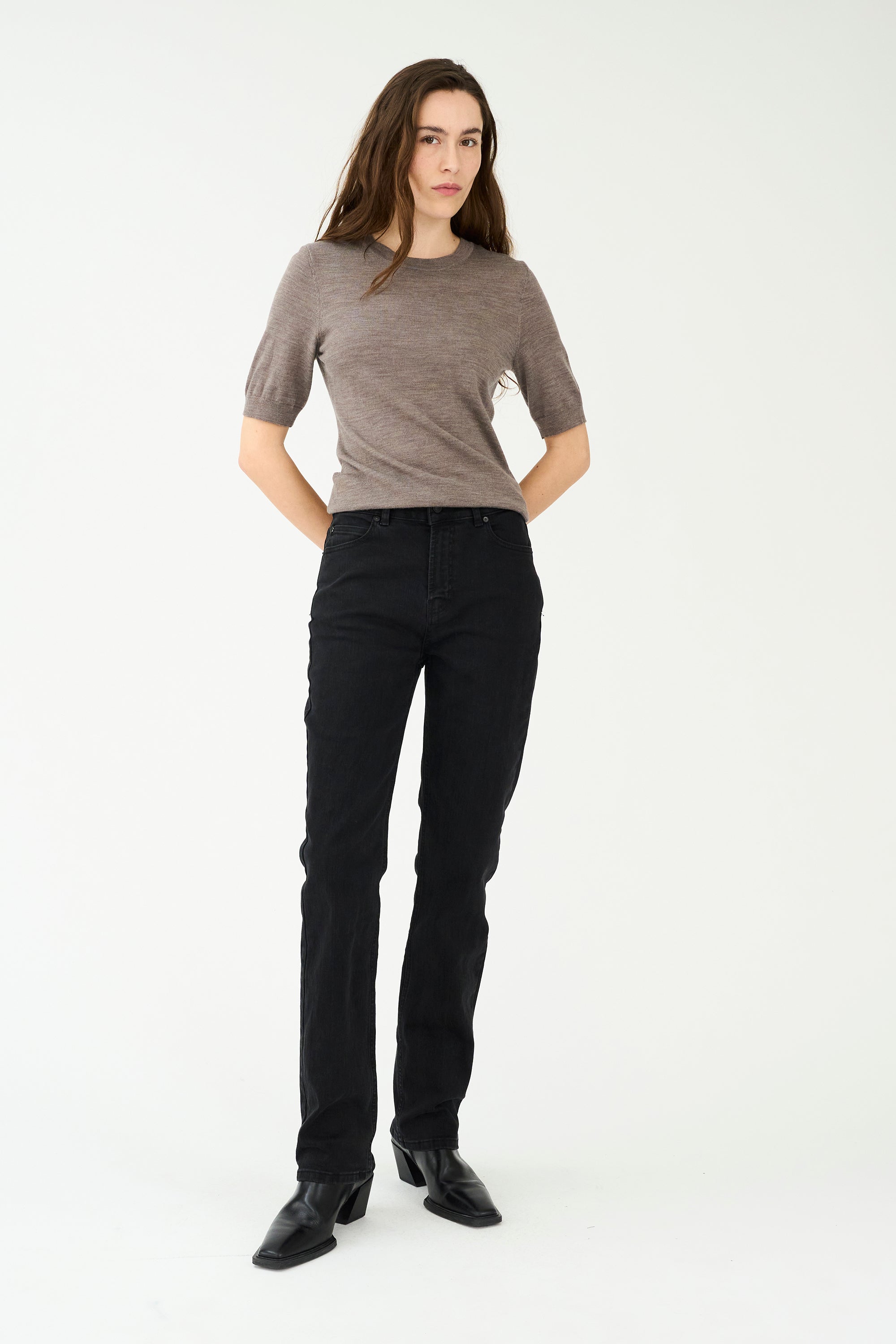 IVY Copenhagen IVY-Lulu Jeans Wash Black Cayenne Jeans & Pants 9 Black
