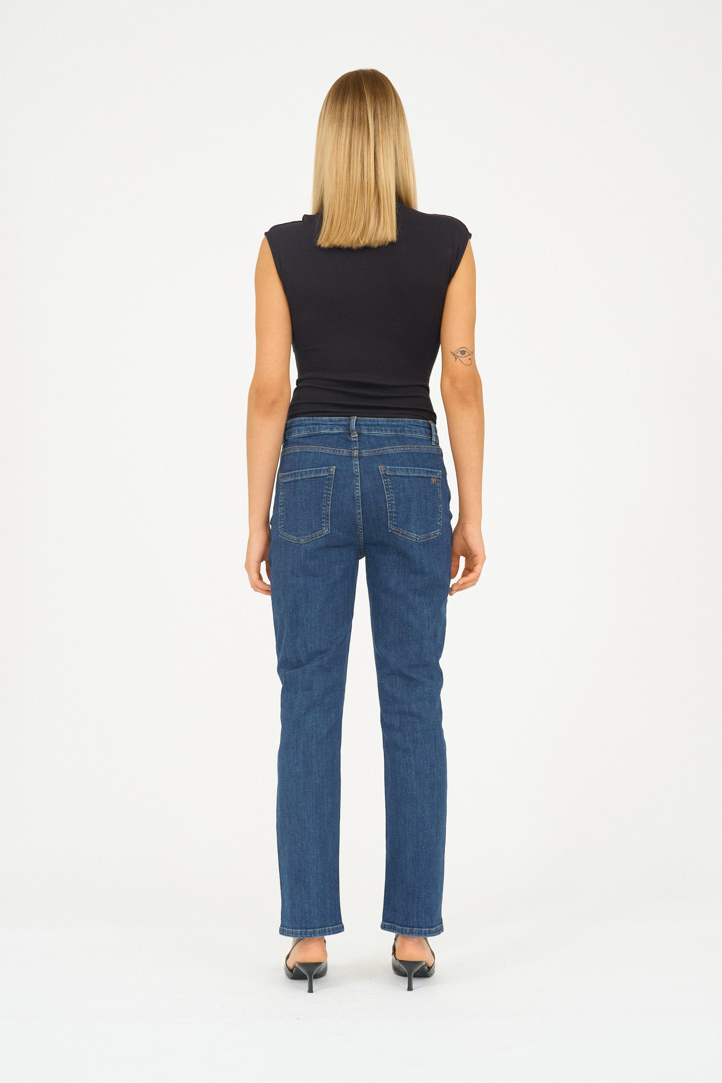 IVY Copenhagen IVY-Lulu Jeans Wash Middark Nottingham Jeans & Pants 51 Denim Blue