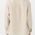 IVY Copenhagen IVY-Matti LS Linen Shirt Shirts & Blouses 747 Stone Beige