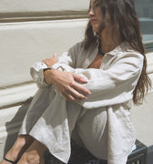 IVY Copenhagen IVY-Matti LS Linen Shirt Shirts & Blouses 747 Stone Beige