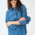 IVY Copenhagen IVY-Matti Lyocel Shirt Wash Bronx Shirts & Blouses 51 Denim Blue