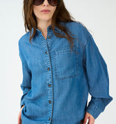 IVY Copenhagen IVY-Matti Lyocel Shirt Wash Bronx Shirts & Blouses 51 Denim Blue