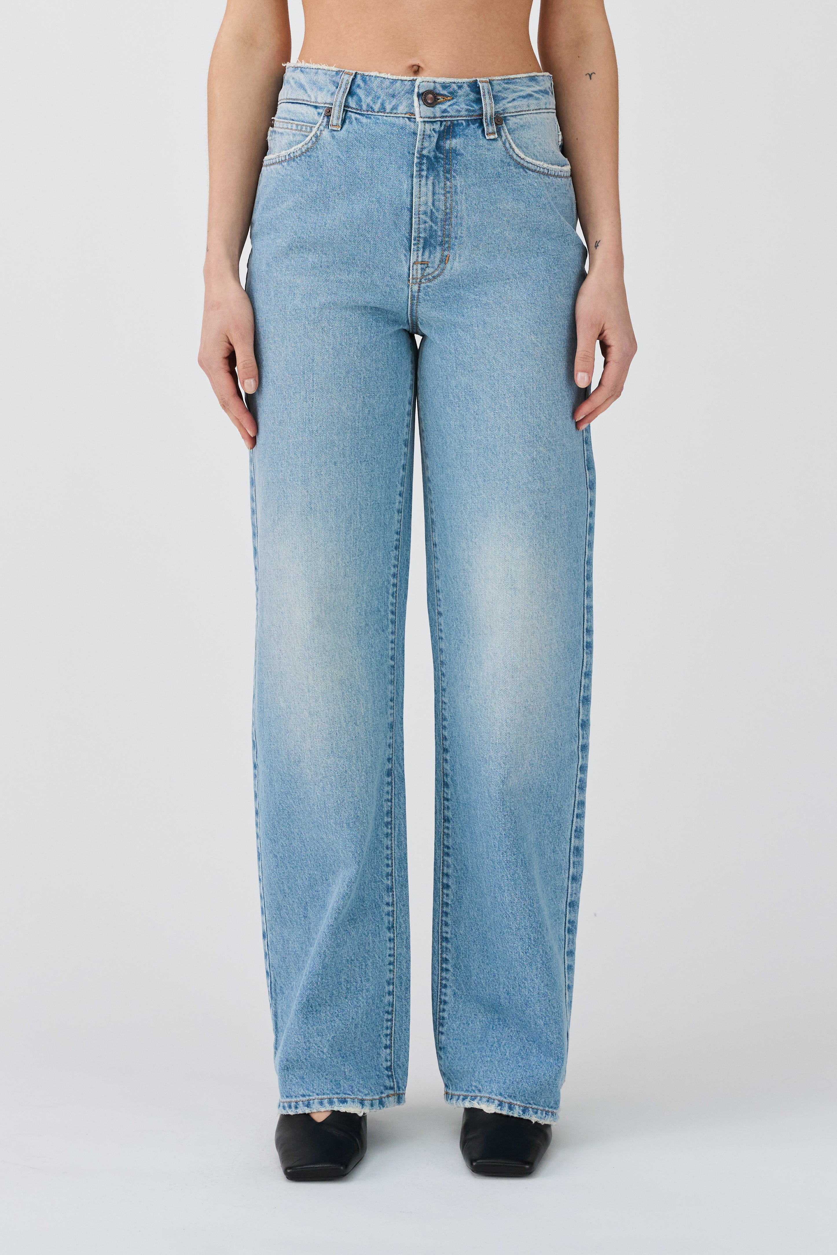 IVY Copenhagen IVY-Mia Jeans Wash Bedford Vintage Jeans & Pants 51 Denim Blue