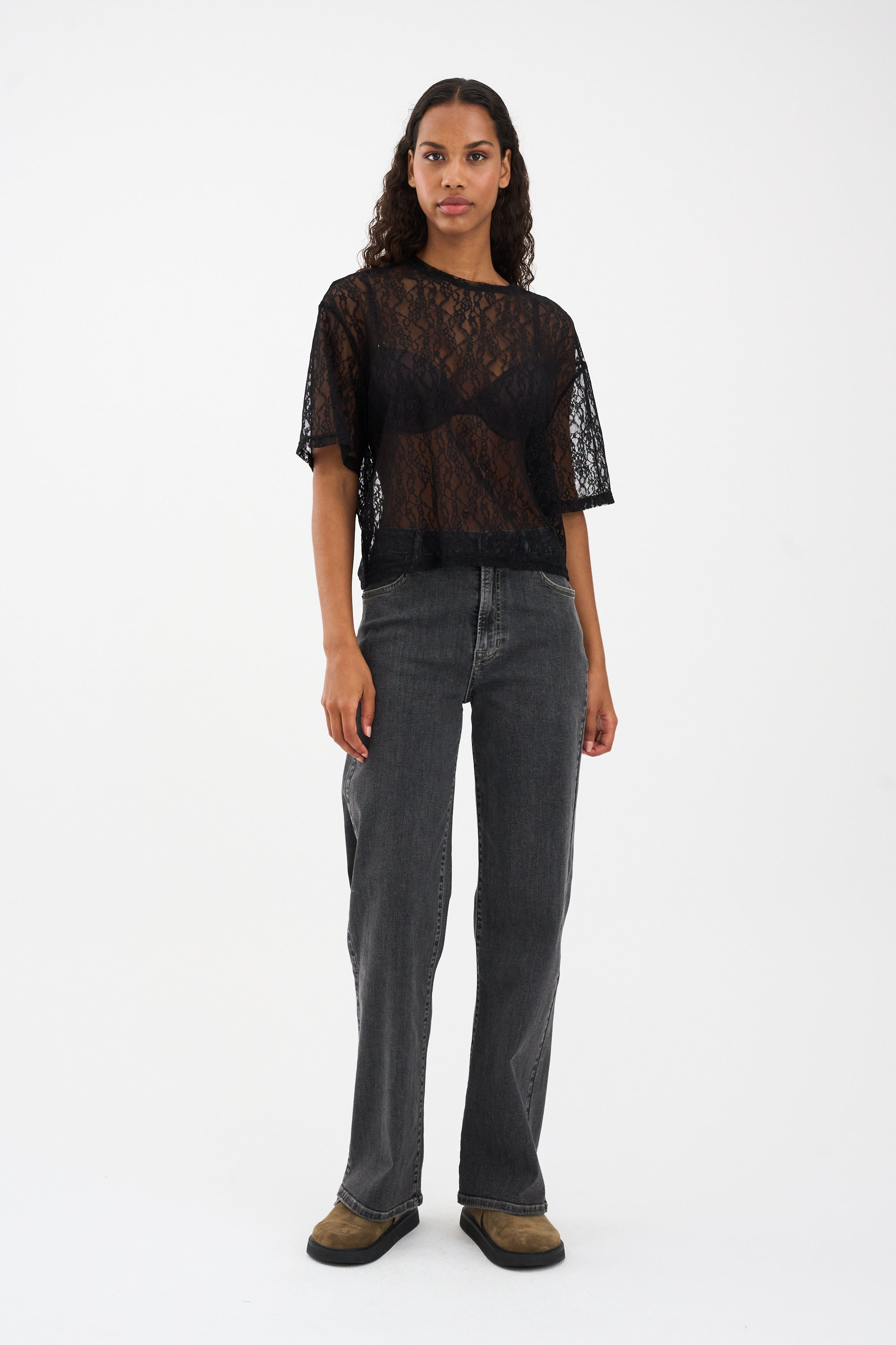 IVY Copenhagen IVY-Mia Jeans Wash Vintage Black Jeans & Pants 9 Black