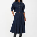 IVY Copenhagen IVY-Morisette Solar Skirt Wash Manhattan RInse Skirt 510 Rinse Denim