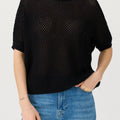 IVY Copenhagen IVY-Myra Oversize Knit Tee Knitwear 9 Black