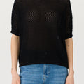 IVY Copenhagen IVY-Myra Oversize Knit Tee Knitwear 9 Black