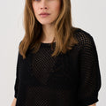IVY Copenhagen IVY-Myra Oversize Knit Tee Knitwear 9 Black