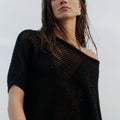 IVY Copenhagen IVY-Myra Oversize Knit Tee Knitwear 9 Black