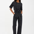 IVY Copenhagen IVY-New Lavina SS Jumpsuit Wash Black Tenerife Jeans & Pants 9 Black