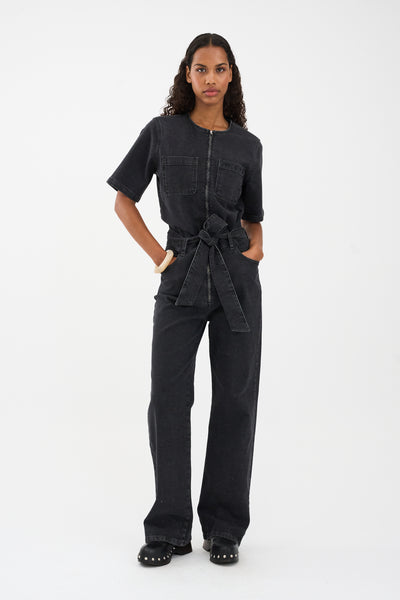 IVY-New Lavina SS Jumpsuit Wash Black Tenerife – Ivy Copenhagen
