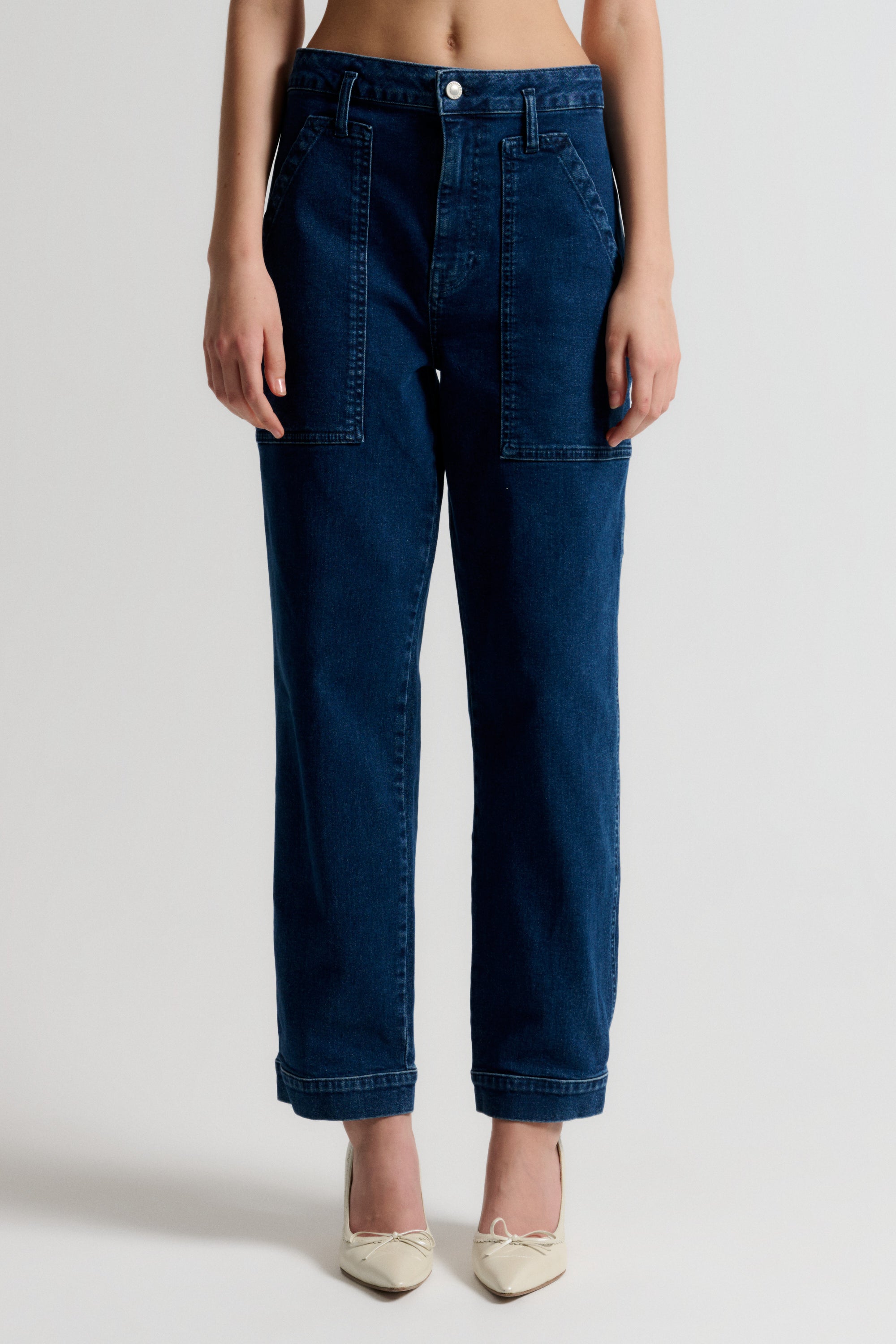 IVY Copenhagen IVY-New Tanja Worker Jeans Wash Fabio Jeans & Pants 51 Denim Blue