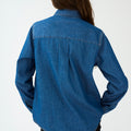 IVY Copenhagen IVY-Ora Denim Shirt Dark Blue Shirts & Blouses 51 Denim Blue