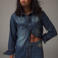 IVY Copenhagen IVY-Ora Denim Shirt Wash Melilla Shirts & Blouses 51 Denim Blue