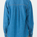 IVY Copenhagen IVY-Ora LS Shirt Mid Blue Shirts & Blouses 513 Mid Blue Denim