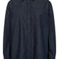 IVY Copenhagen IVY-Queen Matti Oversize Shirt Shirts & Blouses 516 Dark Blue