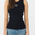 IVY Copenhagen IVY-Rita Tank Top Shirts & Blouses 9 Black