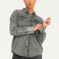 IVY Copenhagen IVY-Roxy Deco Denim Shirt Wash Black Shirts & Blouses 9 Black