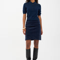 IVY Copenhagen IVY-Sign Cord Mini Skirt Skirt 523 Deep Navy Blue