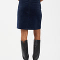 IVY Copenhagen IVY-Sign Cord Mini Skirt Skirt 523 Deep Navy Blue