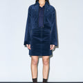 IVY Copenhagen IVY-Sign Cord Mini Skirt Skirt 523 Deep Navy Blue