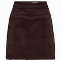 IVY Copenhagen IVY-Sign Cord Mini Skirt Skirt 722 Expresso Brown