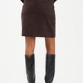 IVY Copenhagen IVY-Sign Cord Mini Skirt Skirt 722 Expresso Brown
