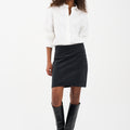 IVY Copenhagen IVY-Sign Cord Mini Skirt Skirt 9 Black