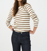 IVY Copenhagen IVY-Stix LS Tee Tops & T-shirts 03 Ecru