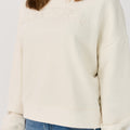 IVY Copenhagen IVY-Suki Oversize Sweat Shirts & Blouses 03 Ecru