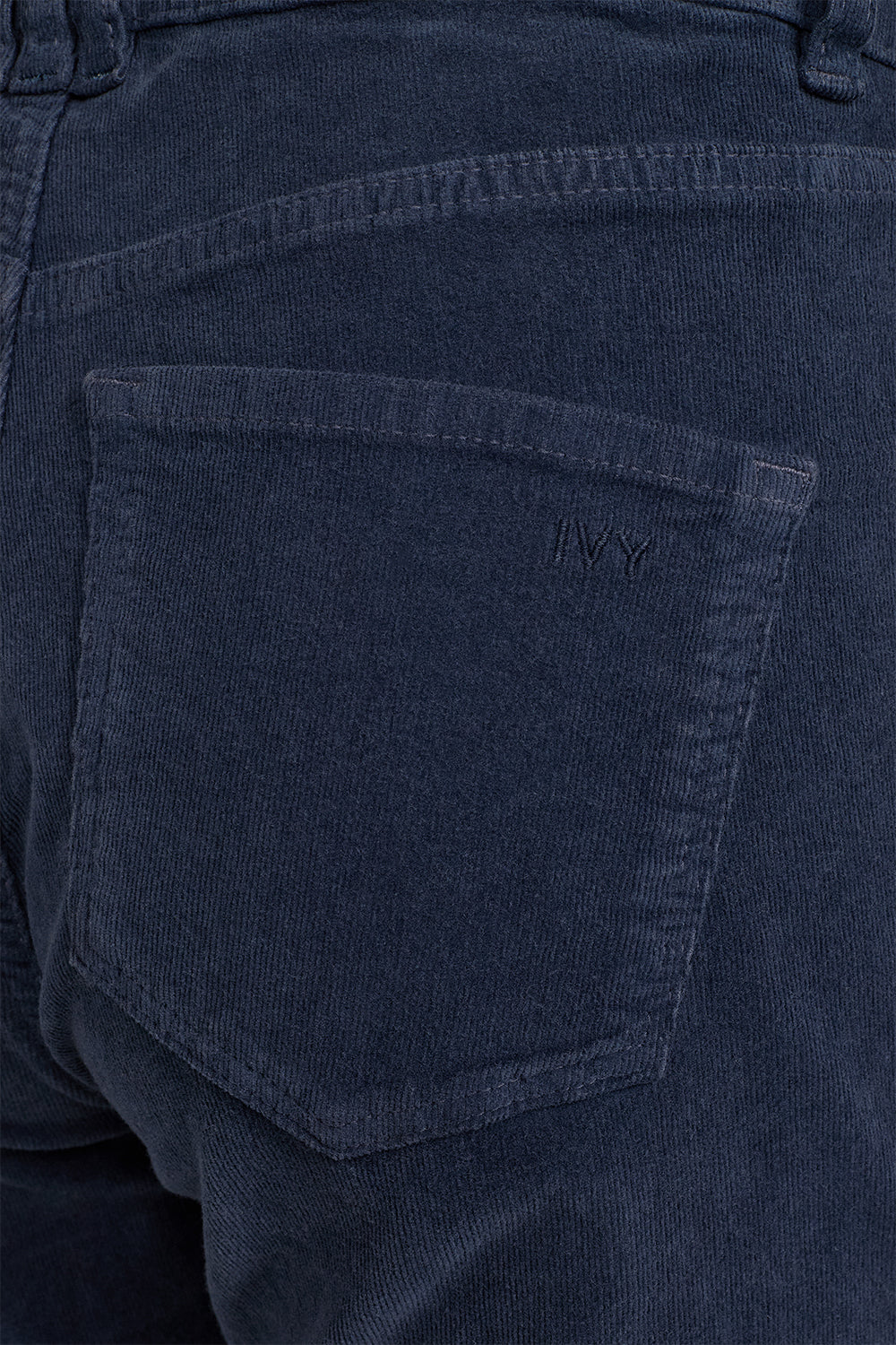 IVY Copenhagen IVY-Tara Flare Jeans Baby Cord Jeans & Pants 523 Deep Navy Blue