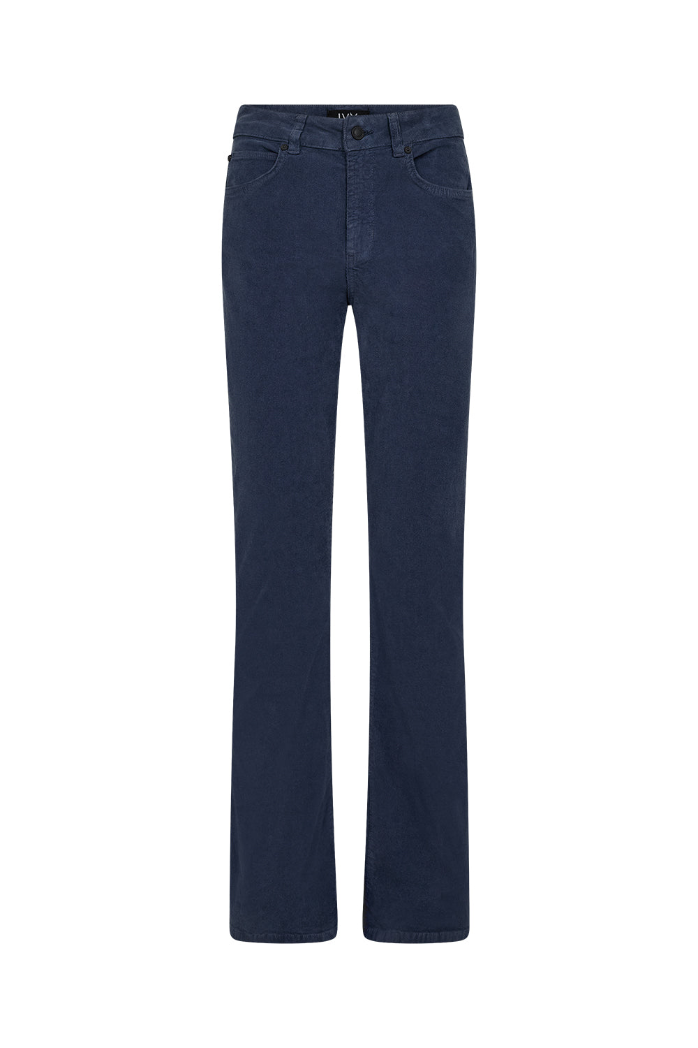 IVY Copenhagen IVY-Tara Flare Jeans Baby Cord Jeans & Pants 523 Deep Navy Blue