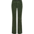 IVY Copenhagen IVY-Tara Flare Jeans Baby Cord Jeans & Pants 618 Dark Deep Army