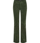 IVY Copenhagen IVY-Tara Flare Jeans Baby Cord Jeans & Pants 618 Dark Deep Army