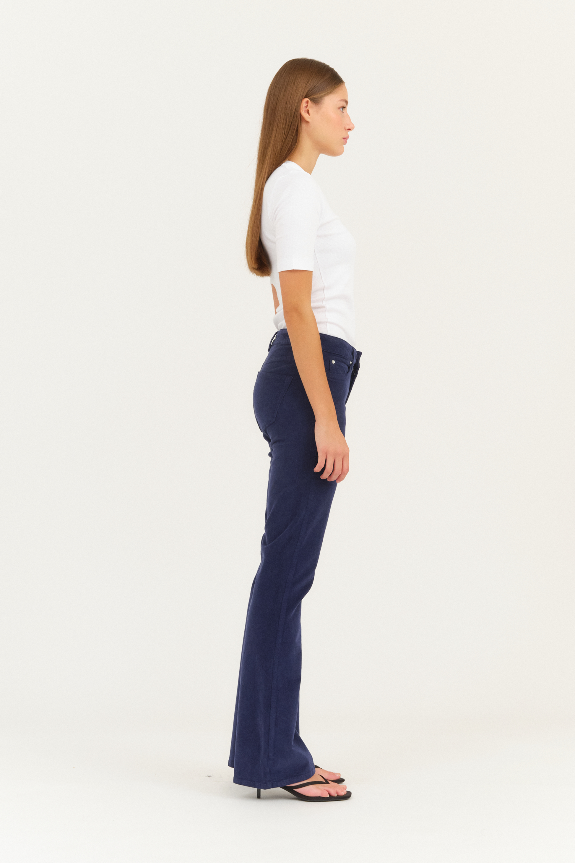 IVY Copenhagen IVY-Tara Jeans Baby Cord Jeans & Pants 561 Royal Navy Blue