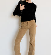 IVY Copenhagen IVY-Tara Flare Jeans Baby Cord Jeans & Pants 782 Nuts Brown