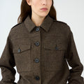 IVY Copenhagen IVY-Tilda Utility Cropped Coat Coats & Jackets 00 Multi Color