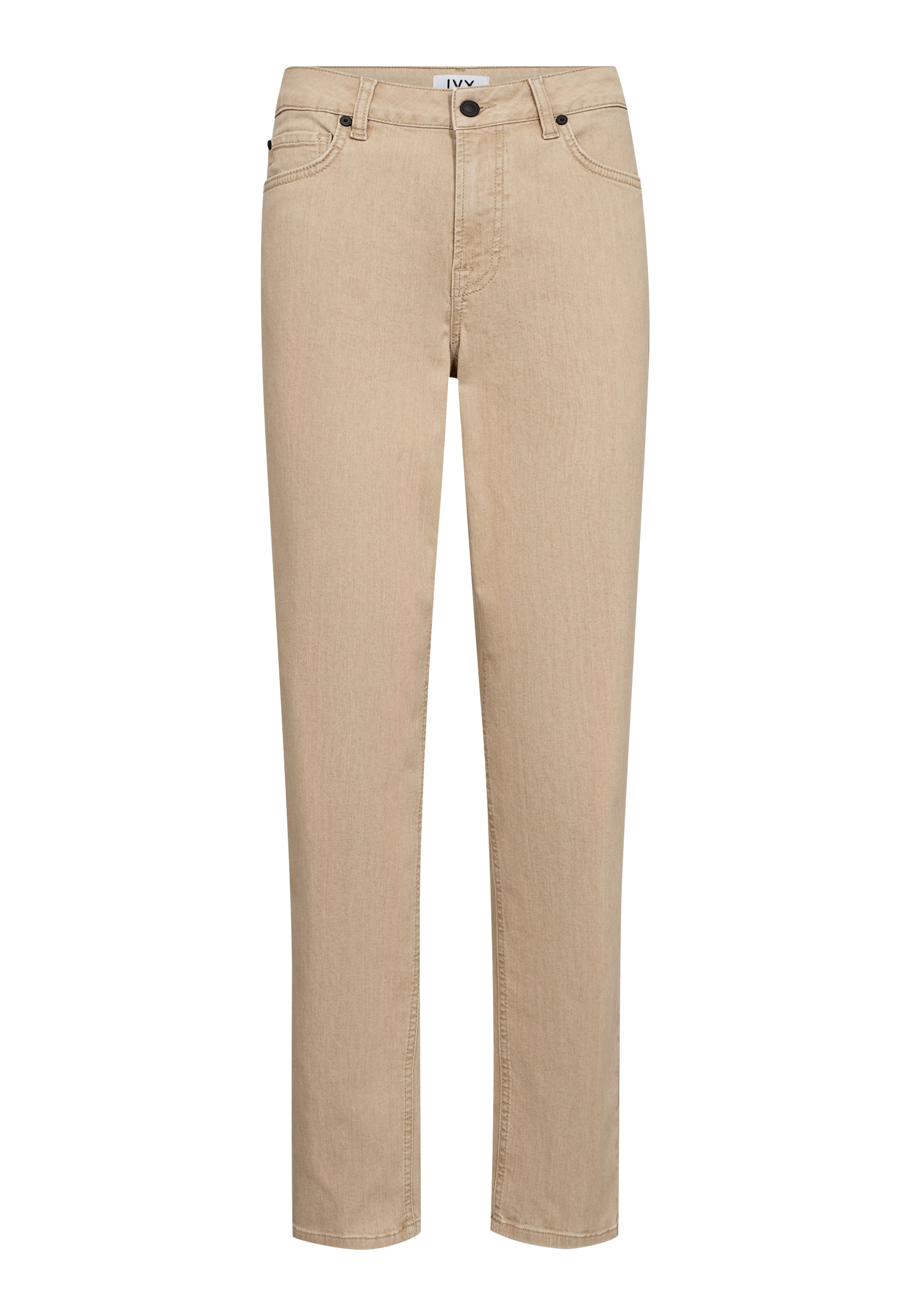 IVY Copenhagen IVY-Tonya Cropped Jeans Wash Excl. Greece Beige Jeans & Pants