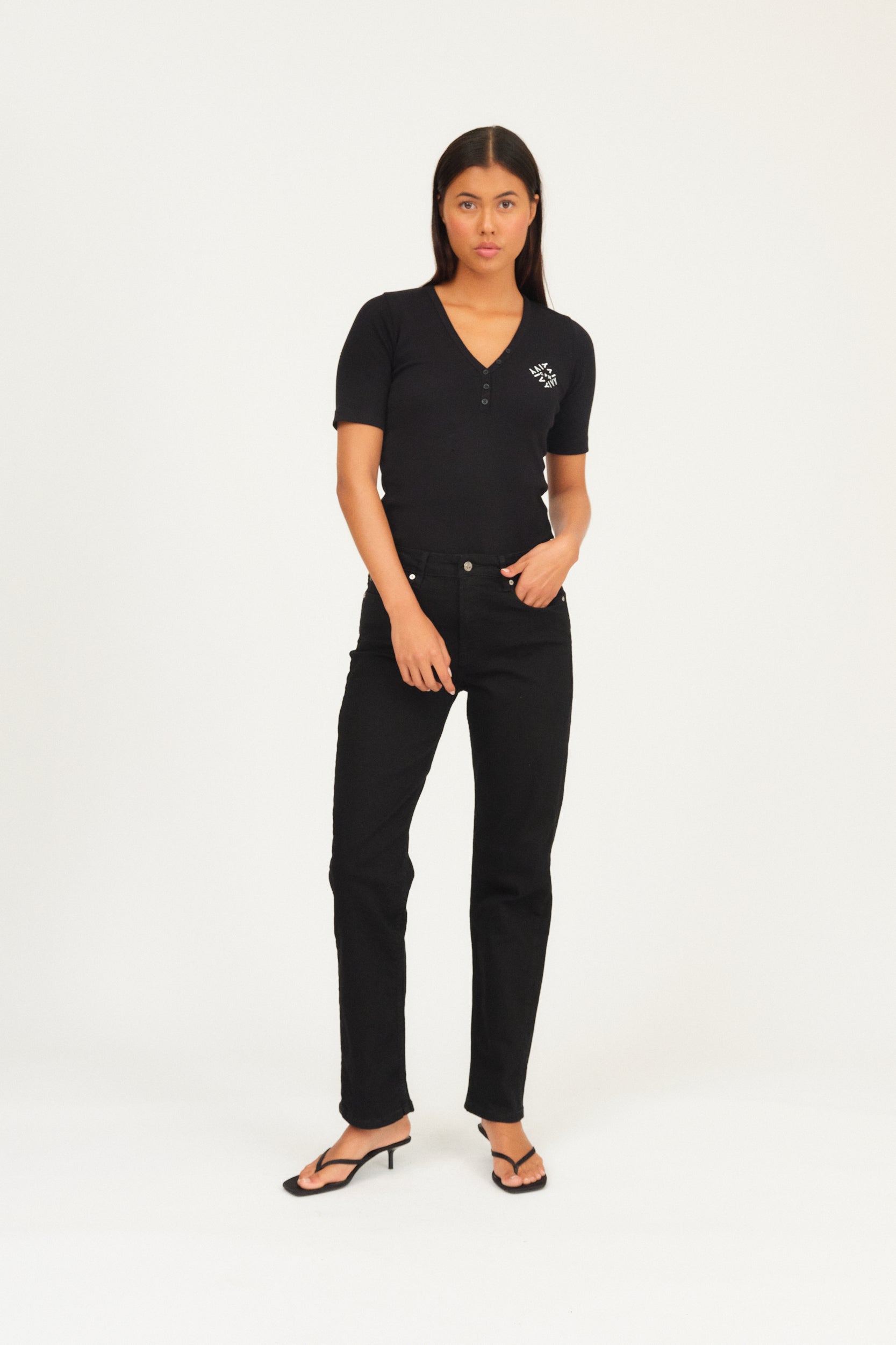 IVY Copenhagen IVY-Tonya Jeans Wash Soft Black Jeans & Pants 9 Black