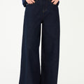 IVY Copenhagen IVY-Tyla Oversize Jeans Wash Dark Cannes Jeans & Pants 51 Denim Blue