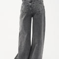 IVY Copenhagen IVY-Tyla Oversize Jeans Wash Faded Grey Cannes Jeans & Pants 8 Grey