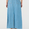 IVY Copenhagen IVY-Uta Diss. Maxi Skirt Wash Mid Blue Skirt 51 Denim Blue