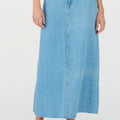 IVY Copenhagen IVY-Uta Diss. Maxi Skirt Wash Mid Blue Skirt 51 Denim Blue