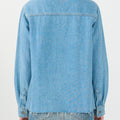 IVY Copenhagen IVY-Uta Distressed L/S Shirt Wash Mid Blue Dresses 51 Denim Blue