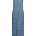 IVY Copenhagen IVY-Uta Distressed Maxi Dress Wash Mid Blue Dresses 51 Denim Blue