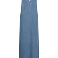 IVY Copenhagen IVY-Uta Distressed Maxi Dress Wash Mid Blue Dresses 51 Denim Blue