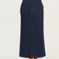 IVY Copenhagen IVY-Zoe Maxi Skirt Wash Dark Daytona Skirt 51 Denim Blue